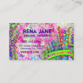 GC |の精神の長所のカップケーキ 名刺 (裏面)