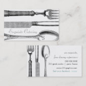 GC |の絶妙なテーブルの設定 名刺 (正面/裏面)