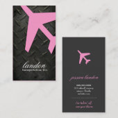 GC |の航空は金属をはずします 名刺 (正面/裏面)