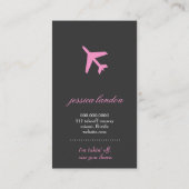 GC |の航空は金属をはずします 名刺 (裏面)