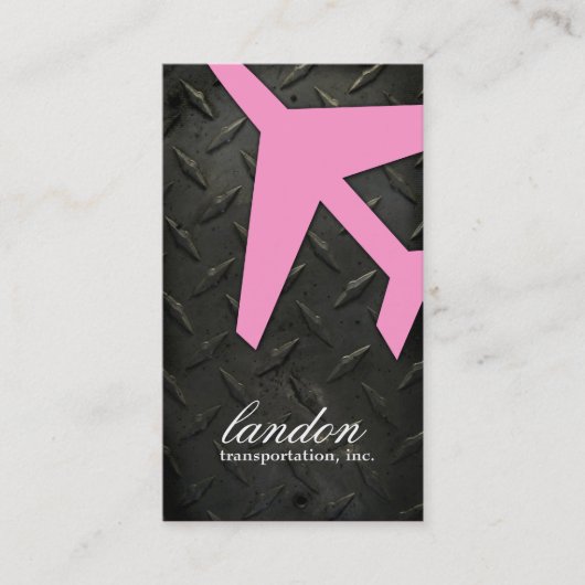 GC |の航空は金属をはずします 名刺 (正面)