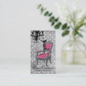 GC |の非常にフランスのな灰色の点 名刺 (スタンド正面)