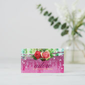 GC |はバラ|のヴィンテージで崇拝します 名刺 (スタンド正面)