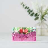 GC |はバラ|のヴィンテージで崇拝します 名刺 (スタンド正面)