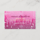 GC |はバラ|のヴィンテージで崇拝します 名刺 (裏面)