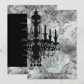 GC|ジョリーシャンデリアグレーダマスク 招待状 (正面/裏面)