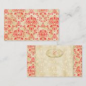 GC | スウィートクッキー招待状 | 座席表 プレイスカード (正面/裏面)