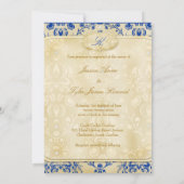 GC | スウィート Cookie Invitation | ブルーベリー トルテ 招待状 (裏面)