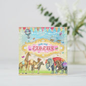 GC マジカル ジョイン・ザ・サーカス ヴィンテージ ストライプス インビテ 招待状 (スタンド正面)