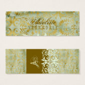 GC |ヴィンテージメロン金ゴールドつるラベル (正面&裏面)