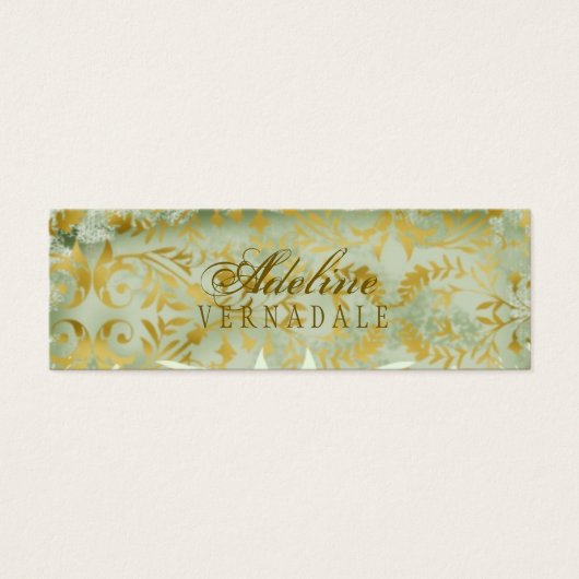 GC |ヴィンテージメロン金ゴールドつるラベル (正面)