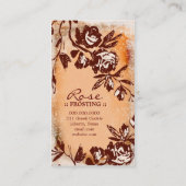 GC |焼かれたMarshmellowは上がりました 名刺 (裏面)