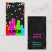 GC | 10代のなEntreprenuerのシリーズ-ベビーシッター 名刺 (正面/裏面)