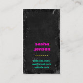 GC | 10代のなEntreprenuerのシリーズ-ベビーシッター 名刺 (裏面)