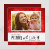 GC May Your日s メリー Be & Bright Holiday Card シーズンカード (正面/裏面)