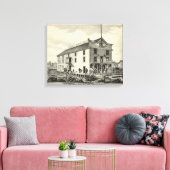 GC Ormerod, the Boat Builder, Asbury Park, NJ キャンバスプリント (インサイチュ (リビング))