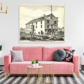 GC Ormerod, the Boat Builder, Asbury Park, NJ キャンバスプリント (インサイチュ (リビング))