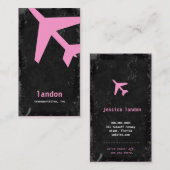 GC %PIPE%の航空はピンクをはずします! 名刺 (正面/裏面)