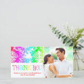 GC Rainbow Thank You Bird サンキューカード (スタンド正面)