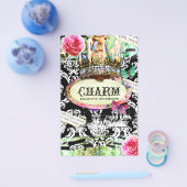 GC | SHABBYヴィンテージチャーム- Black Damask チラシ (シングル)