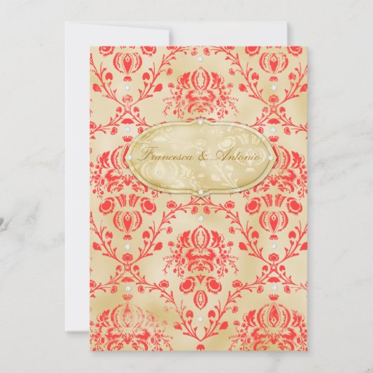 GC| Sweet Cookie招待状|イチゴ畑 招待状 (正面)