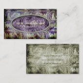 GC | Vin Millésimé |の紫色 名刺 (正面/裏面)