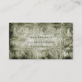 GC | Vin Millésimé |の紫色 名刺 (裏面)