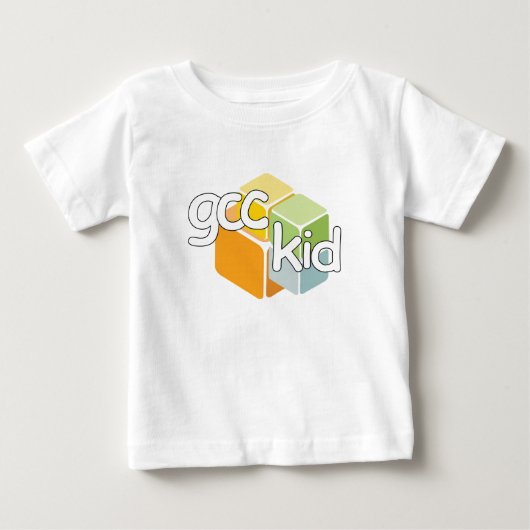 GCCの子供 ベビーTシャツ (正面)