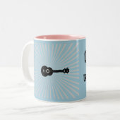 GCEAウクレレスクールマグ ツートーンマグカップ (正面左)