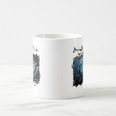 GCG Bocaのグランデ青いターポンの頭部 コーヒーマグカップ (中央)