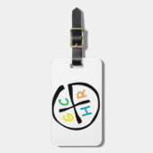 GCHR色 ラゲッジタグ (正面縦)