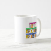 GCSEsの猫たち、おめでとうございます コーヒーマグカップ (正面右)