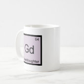 Gd - お孫さんの化学元素記号Tシャツ コーヒーマグカップ (正面左)