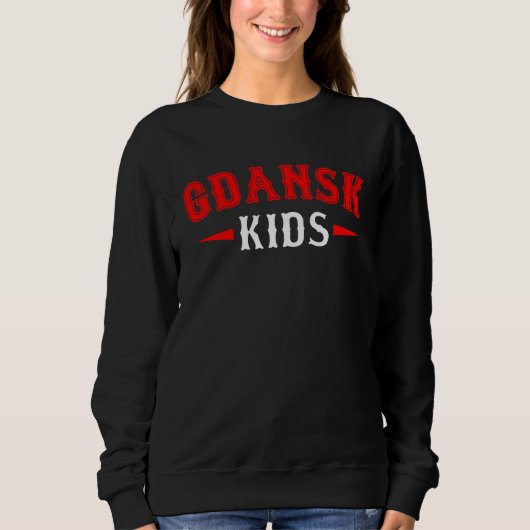 Gdansk City KIDS スウェットシャツ (正面)