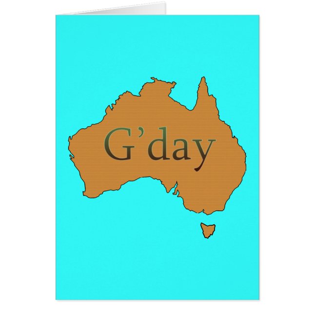G'day (正面)