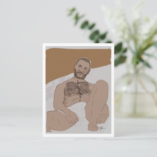 「G'day」 ポストカード (スタンド正面)