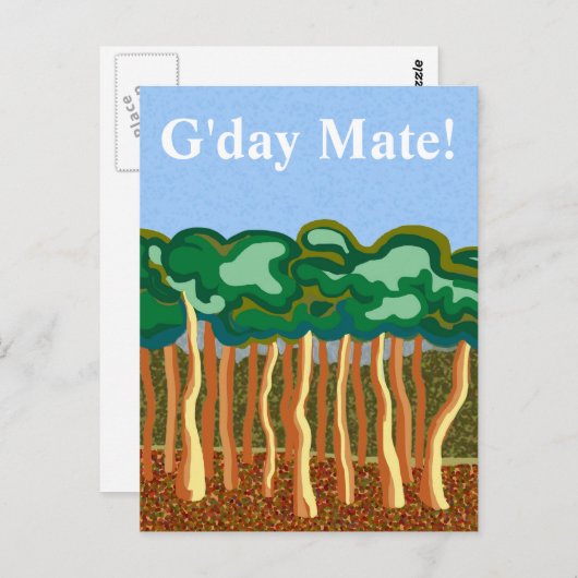 G'day Mate ポストカード (正面/裏面)