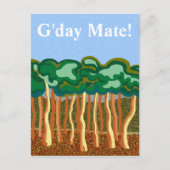 G'day Mate ポストカード (正面)