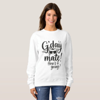 G'day Mate Aussie- Graphic Crewneck スウェットシャツ
