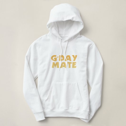 G'Day Mate Hoodie パーカ (デザイン正面)