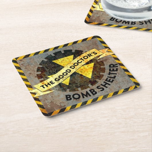 GDBSの標準のコースター スクエアペーパーコースター (アングル)