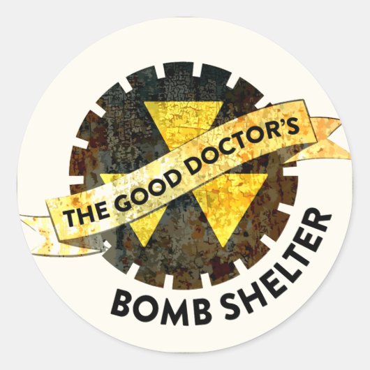 GDBSロゴスタンプ ラウンドシール (正面)