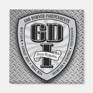 GDIの正方形の磁石1 マグネット