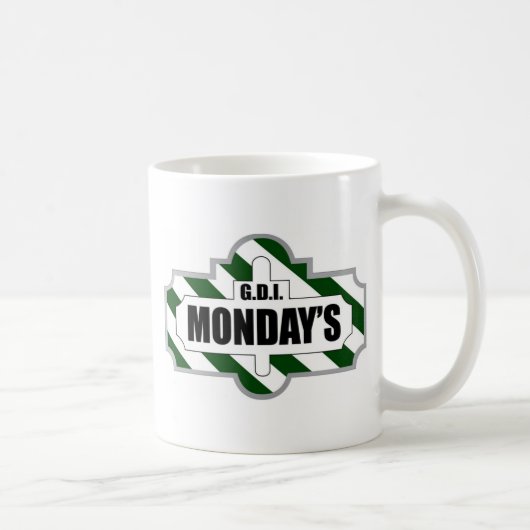 GDIMonday コーヒーマグカップ (右)