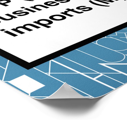 GDP経済ポスターとは ポスター (角)