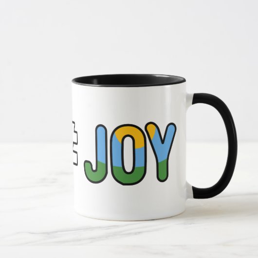 GDP ≠ JOY:脱成長、反資本主義、エコポリティカ マグカップ (右)