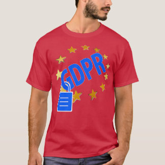 GDPR DSGVOデータプライバシー Tシャツ