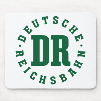 GDR / DDR Railway - Deutsche Reichsbahn Sign マウスパッド
