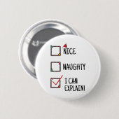 Geがいけな選んだ時におもしろい説明できる 缶バッジ (正面&裏面)