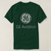GE航空グレー Tシャツ (デザイン正面)